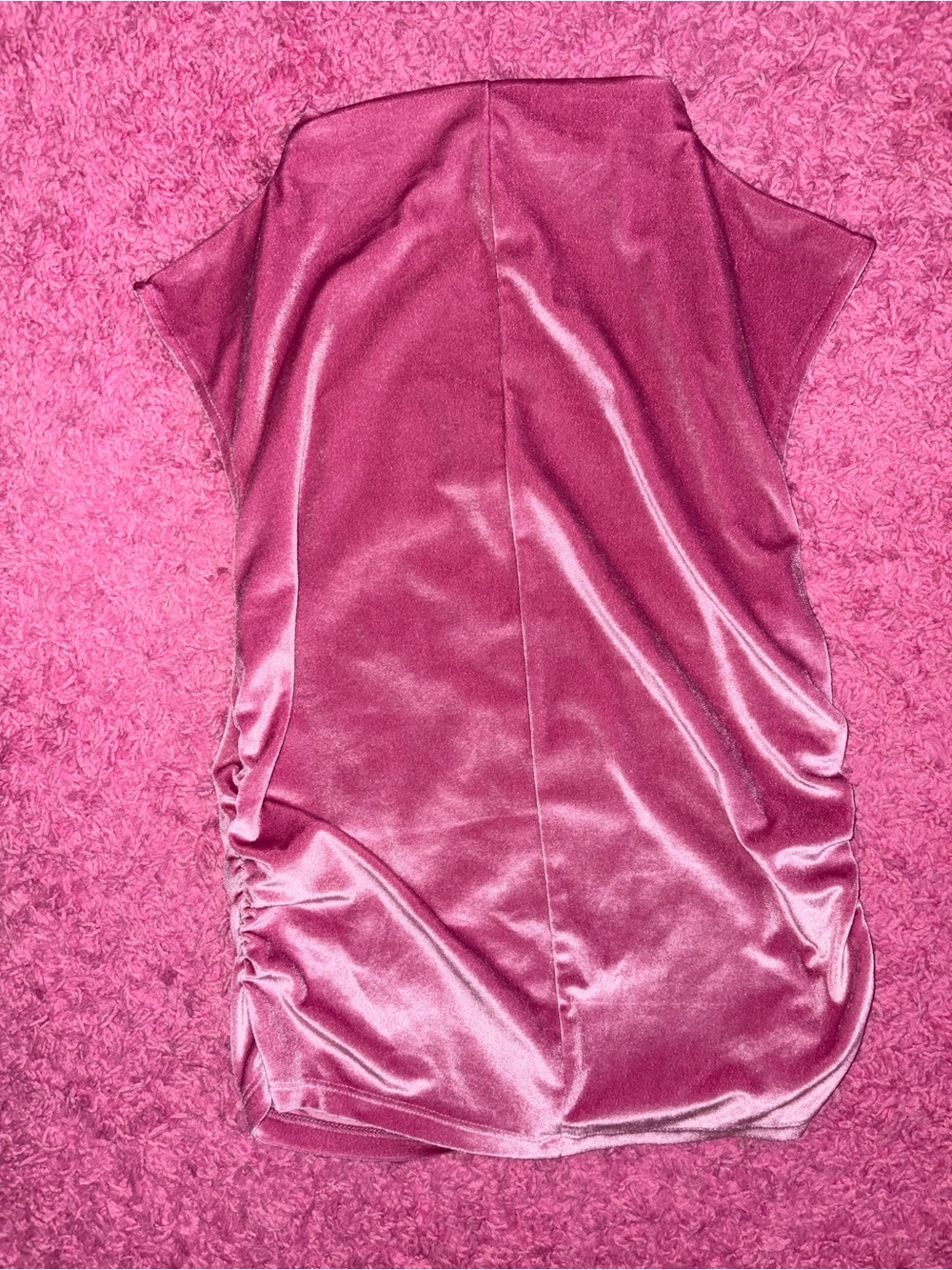 Pink Velvet Blouse - Picture 3 of 3